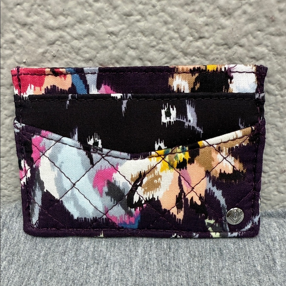 Vera Bradley Multicolor Quilted Card Holder